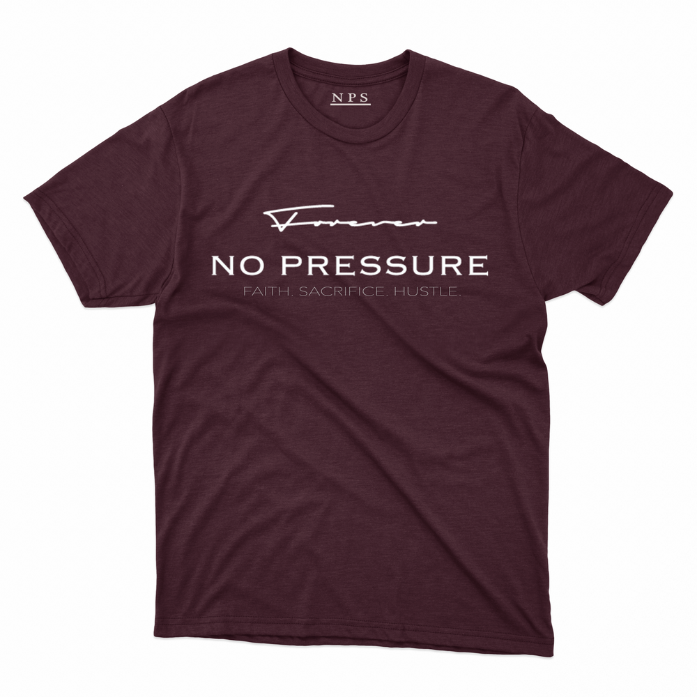 Faith.Sacrifice.Hustle Tee (Burgundy)